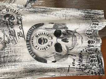 ROBERTO GEISSINI štýl PHILIPP PLEIN pánske tricko L - 2