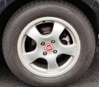 Disky 4x98, 195/65R15, 7Jx15H2, ET43, Dunlop, letné - 2