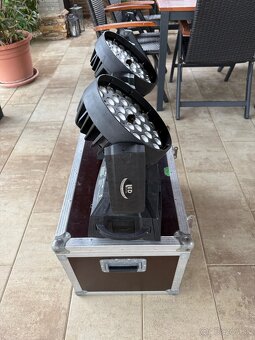 ✴️Wash rotačné hlavy 2ks wifi DMX + case✴️ - 2