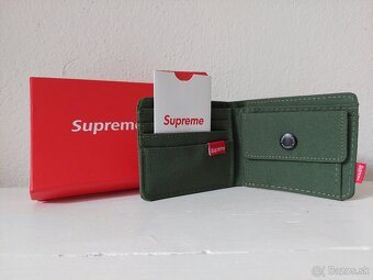 Supreme peňaženka zelená. - 2
