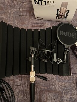 Mikrofón-Rode NT1 5th, zvukovka-Universal Audio Volt 2 - 2