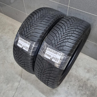 Zimné pneumatiky 205/55 R16 BRIDGESDTONE DOT4024 - 2