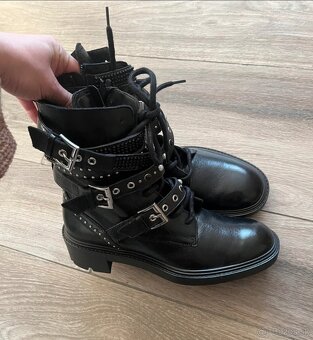 Biker cizmy Zara - 2