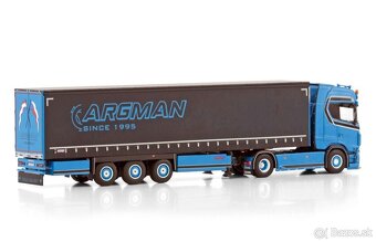 Kovový model Scania s návesom ARGMAN 1:50 WSI models - 2