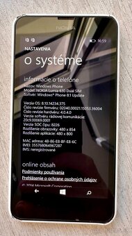 Microsoft Lumia 630 - Dual SIM - Použivaná plne funkčná - 2