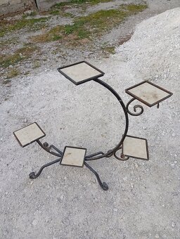 Retro stojan na kvety - 2