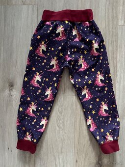 Softshellove nohavice s jednorozcami PIXIE, v. 116 - 2