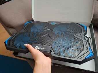 Chladiaca podložka pod notebook - C-Tech Zefyros GCP-01B - 2