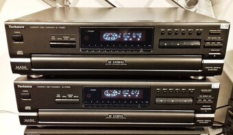 Seria 4x 5-diskovy CD prehravac TECHNICS prevodnik MASH= Cd7 - 2