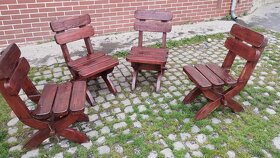 Drevene stoličky - 2