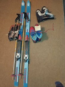 Lyže, lyžiarky značky Súľov a korčule - 2