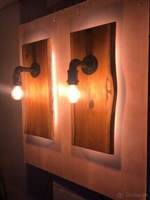 Nastenne Led dubove svietidla, lampy - 2