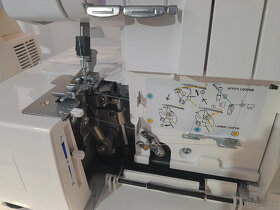 predám domáci overlock - šijací stroj obnitka - 2