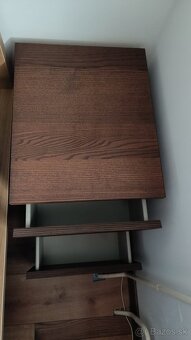 Na predaj 2ks nočný stolík MALM IKEA - 2