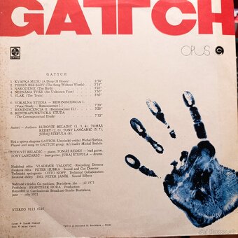 LP Gattch - legendárna a raritná platňa - 2