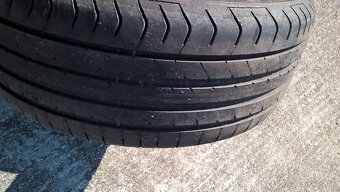 2+2 ks LETNÉ 225/50 R17 FULDA a BRIDGESTONE 6-7 mm rok 2021 - 2