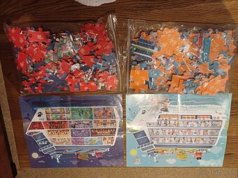 Janod Puzzle Námorná plavba 2v1 100-200 ks - 2