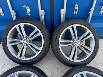 VW R-line R18 5x112 s letne pneu 215/50 R18 - 2
