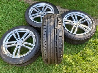 18" ALU 5x112 (VW,audi ,škoda)+ letné 215/50 r18 TOP SADA - 2
