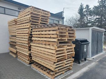 Predám drevené palety 160x120 nepoškodené - 2