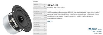 -- Predám nepotrebné meniče na stavbu reproduktorov -- - 2