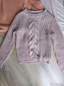 3x ružový sveter XS-S Cubus, Mohito, Outfitters - 2