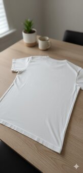 Biele Céline tričko veľkosť M - 2