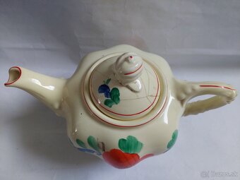 Ditmar urbach starozitny rucne malovany cajnik - 2