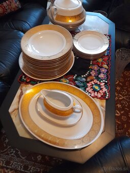 Luxusná obedová a kávová súprava. - 2