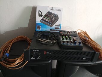 Kompletná aparatúra, zosilňovač, nový mix - 2