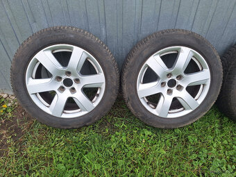 17 ALU 5X112 org.AUDI+Zimne pneu 225x55x17 - 2