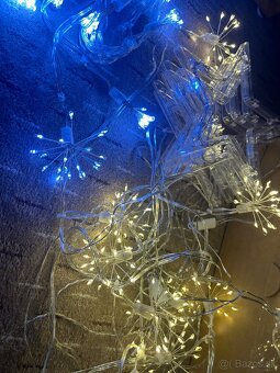 Vianočné osvetlenie INT/EXT, reťaz, ozdoby - 2