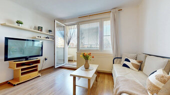 Garsónka s veľkou loggiou, Beňadická - 2