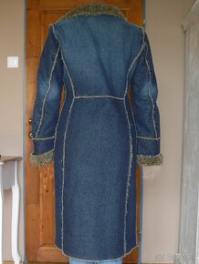 Dámsky rifľový kabát - 2