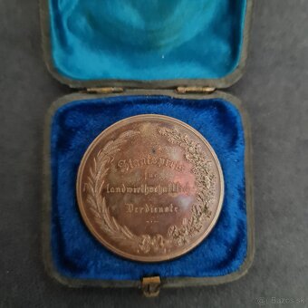 Medaile - František Jozef I - krásna patina - 2