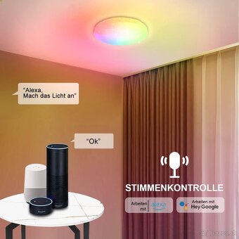 Inteligentné LED stropné svietidlo Extrastar - 6500K - 2