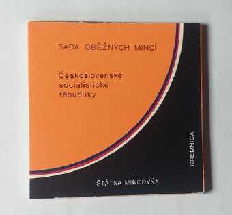 ČSSR sada mincí 1990 - 2