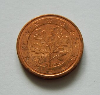 Predám 2 euro cent 2002 G Nemecko - chyborazba - 2