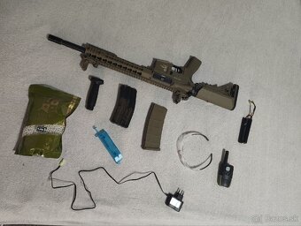 Delta Armory airsoft zbraň M4 AR15 KeyMod 10" - 2