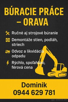 Stavebne prace - buranie, sadrokartony, sietkov. Tepovanie - 2