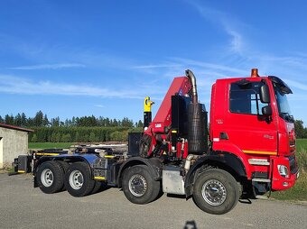 TATRA Phoenix 8x6 - nosič kontejnerov + SILNÁ hydraul. ruka - 2