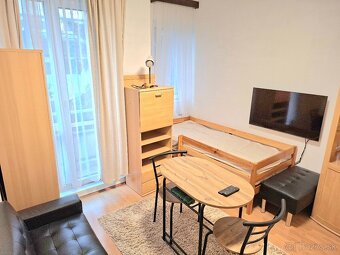 Prenájom garsonky v Bratislave, Rači. Cena 480€ vrátane E - 2