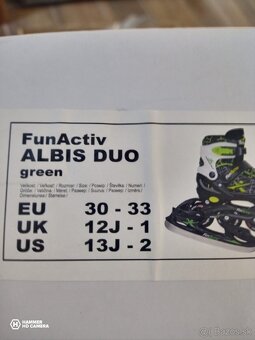 Detské korčule 2v1 - 2