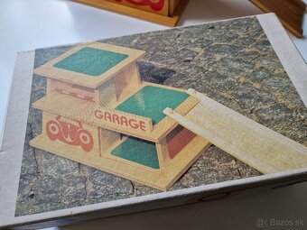 TOFA - SEMILY - Drevená GARÁŽ pre auta - 2