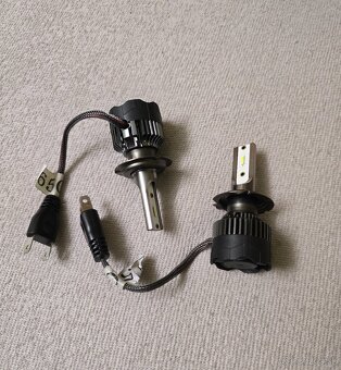 Led H7 bielo modre - 2