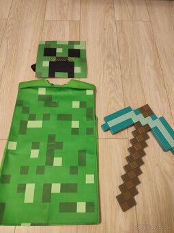 Karnevalová maska minecraft - 2