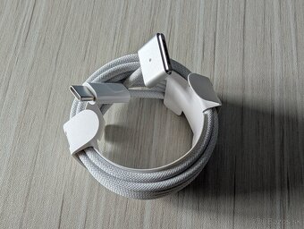 originál Apple Magsafe 3 strieborný kábel (2m) pre Macbook - 2
