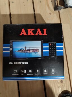 Nefunkčné autorádio 2din Akai - 2