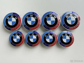 BMW stredove krytky “68mm a 56mm” 50rokov výročie - 2