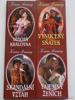 Historické romance -Laurens,Hunter,Henley,Blake,Raney a iný - 2